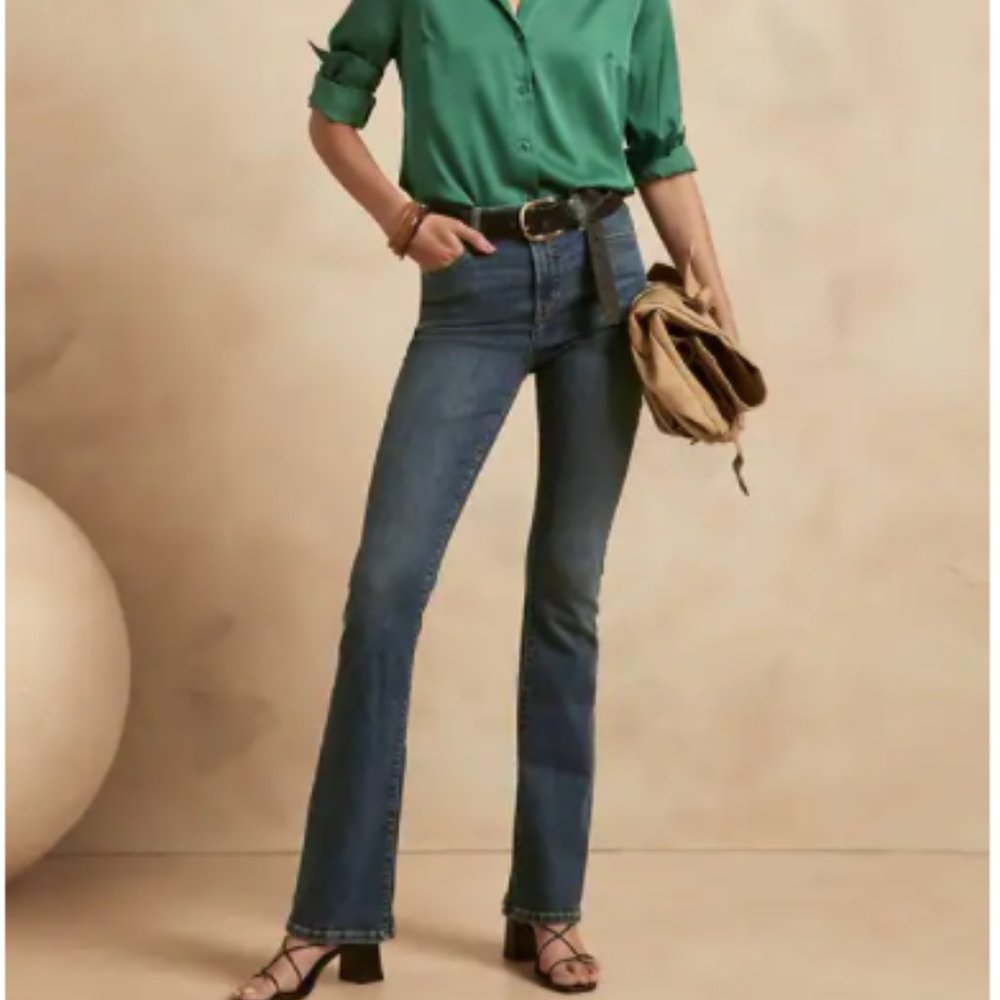 Banana Republic Medium Wash Jean Size 29/ 8R